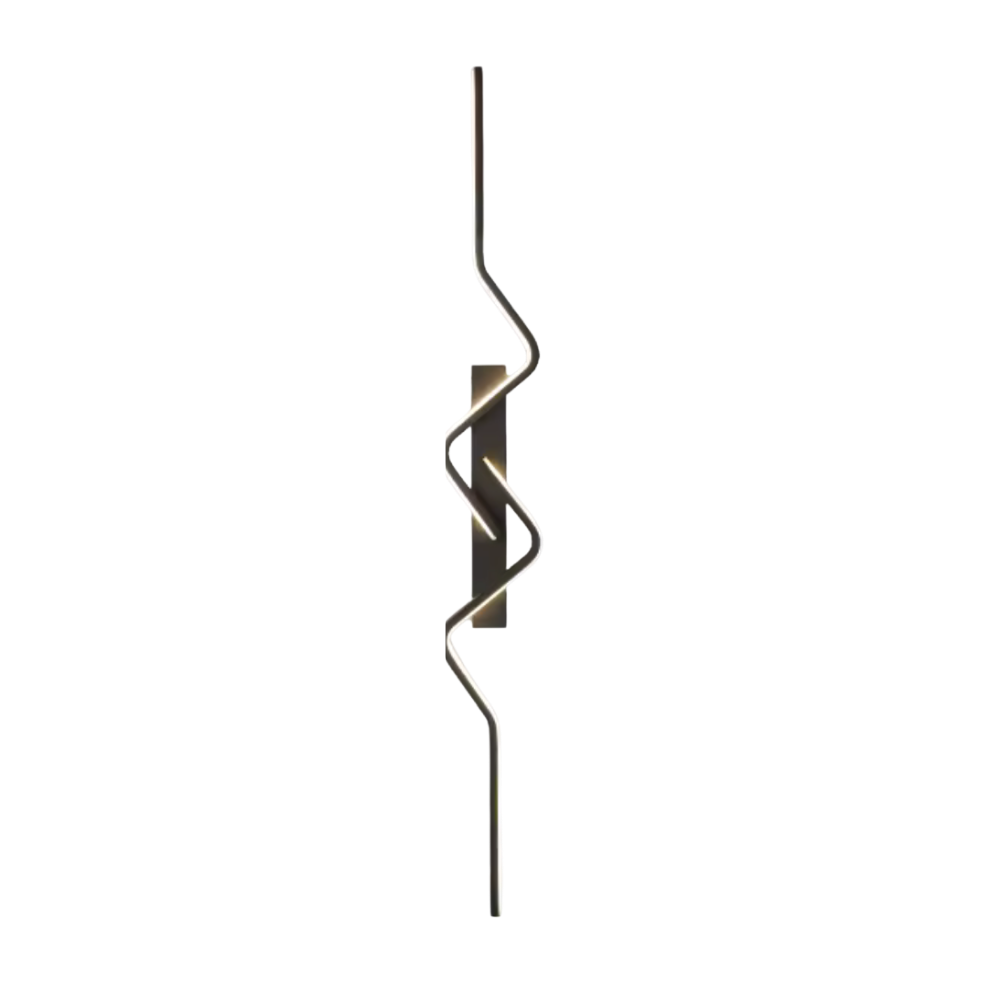 Applique murale LED design ondulée lumière indirecte ｜Auralis