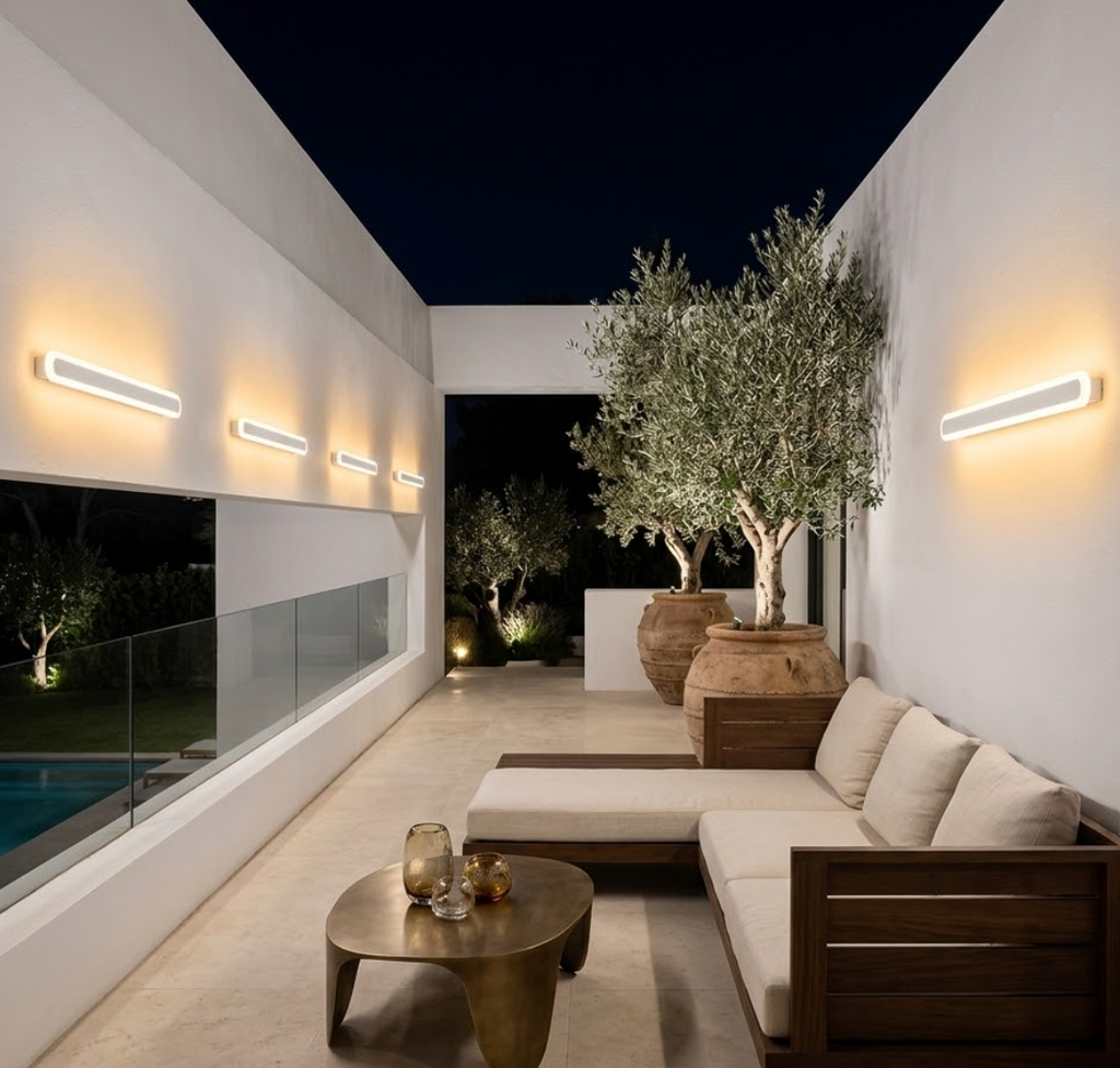 Applique murale extérieur LED moderne｜ Luma