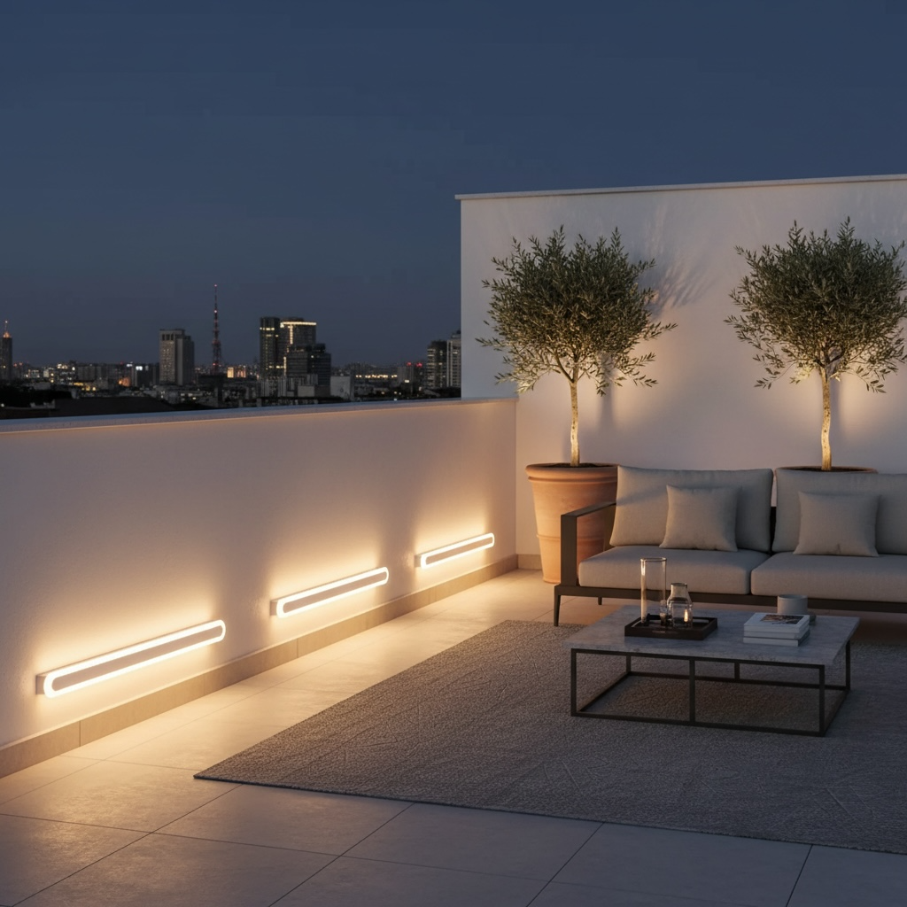 Applique murale extérieur LED moderne｜ Luma
