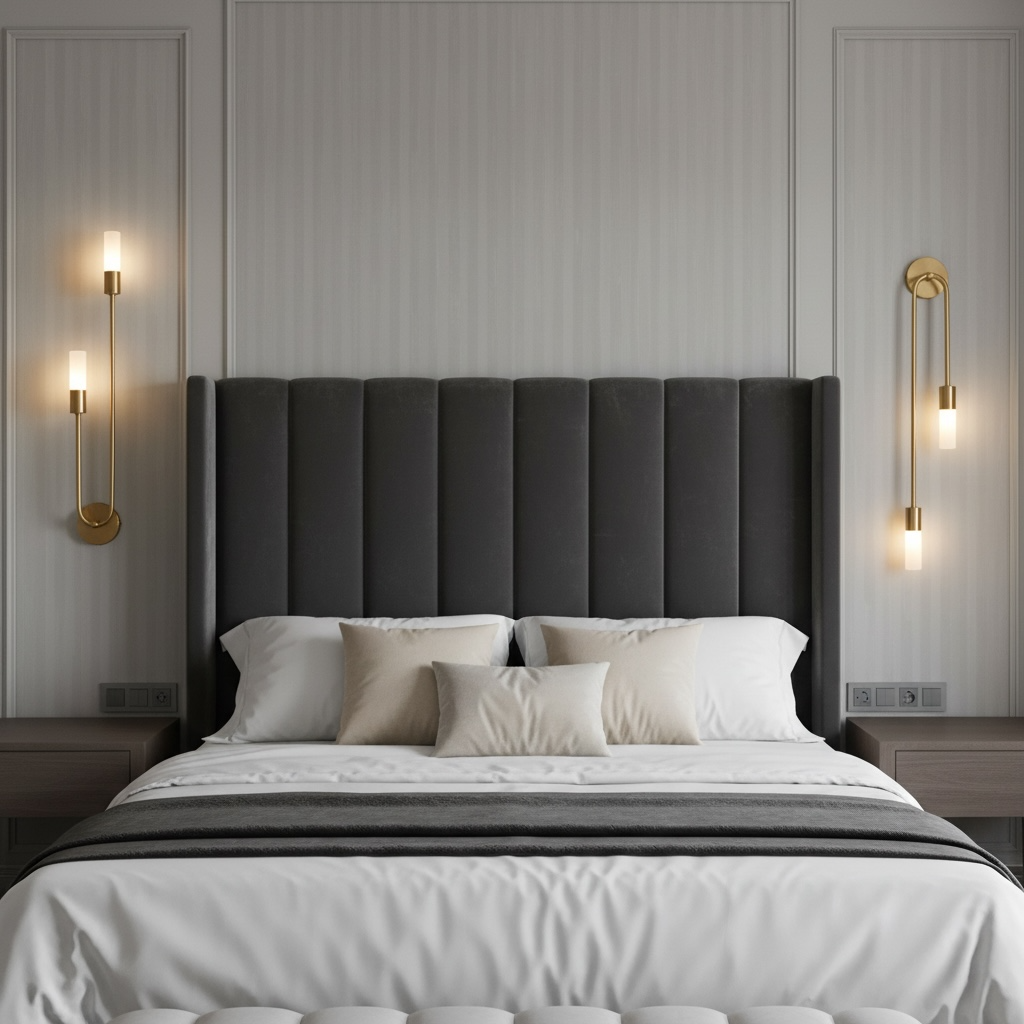 Applique murale design double tige LED ｜ Duoréa