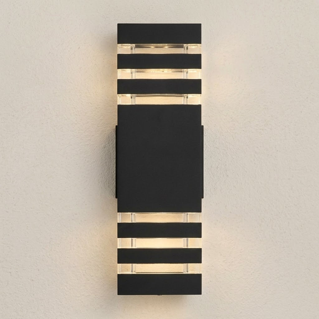 Applique murale extérieur double éclairage LED ｜ Ovo