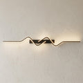 Applique murale LED design ondulée lumière indirecte ｜Auralis