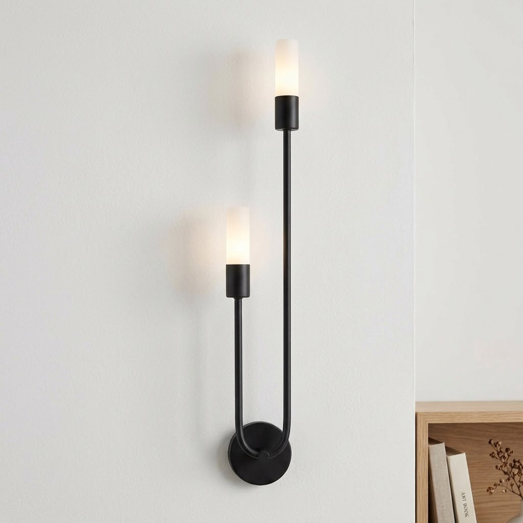 Applique murale design double tige LED ｜ Duoréa