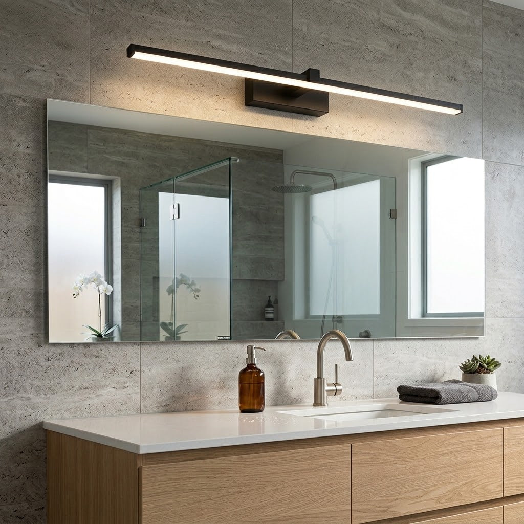 Applique murale miroir salle de bain ｜ Orvane
