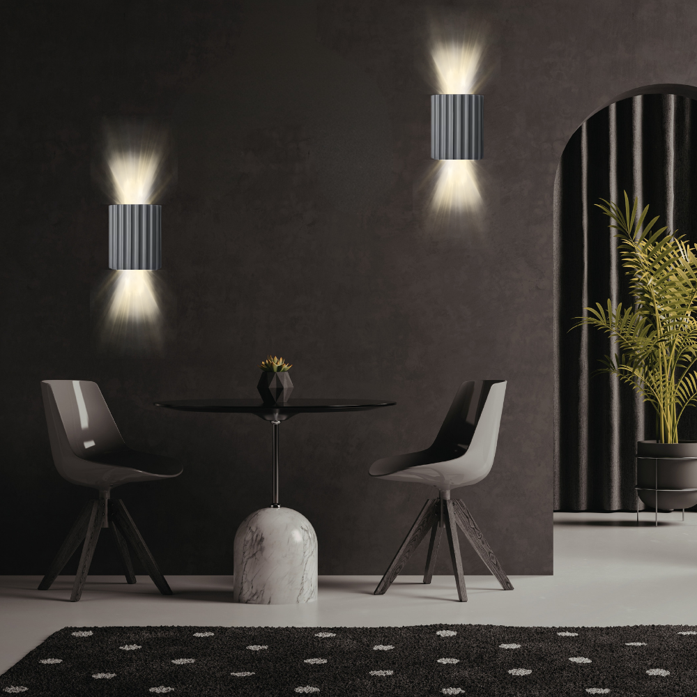 Applique murale design strié style scandinave ｜ Stria
