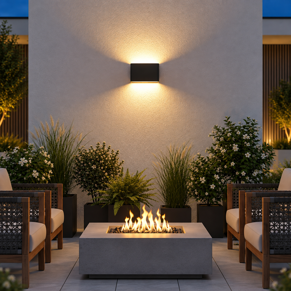 Applique murale extérieur moderne en aluminium ｜ Voxa
