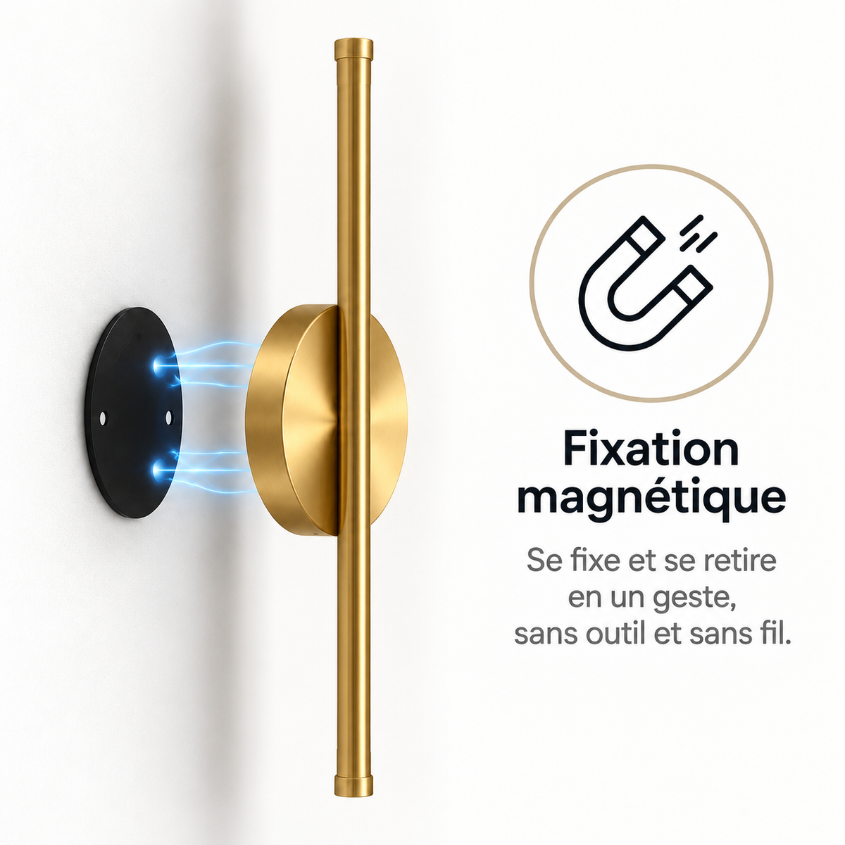 Applique murale sans fil ｜ Althéa