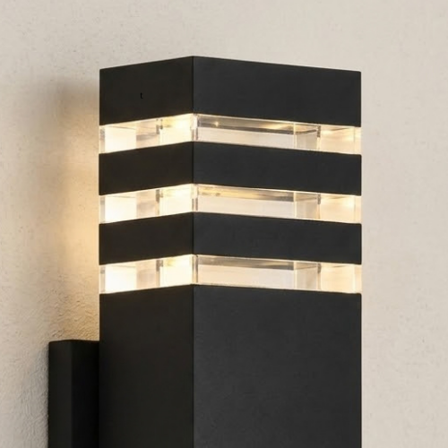 Applique murale extérieur double éclairage LED ｜ Ovo